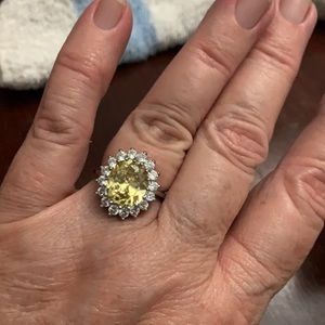 NEW Macy’s CZ ring … size 8.25